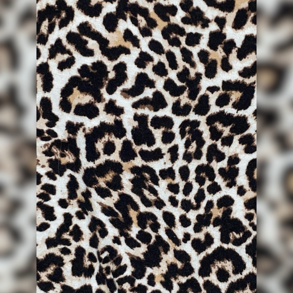 Leopard Print You are gorgeous Pajama Top - Picture 3 of 3